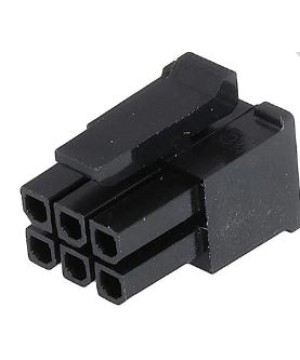 CONECTOR 6 PINES HEMBRA