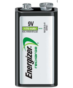 PILA 9V RECARGABLE 170MAH