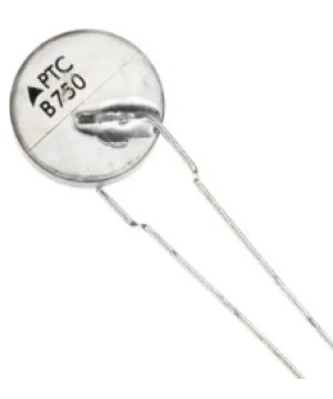 TERMISTORES DE COEFICIENTE DE TEMPERATURA POSITIVO (PTC) 360VDC 25OHMS T=115C UNCOATED THT DISC