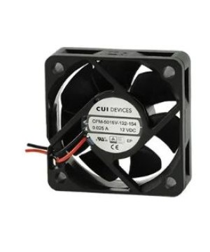 VENTILADORES TANGENCIALES CC DC TUBEAXIAL FAN, 24VDC, 24.7CFM, 35DBA, 2.1W, SLEEVE BEARING, LEADWIRES